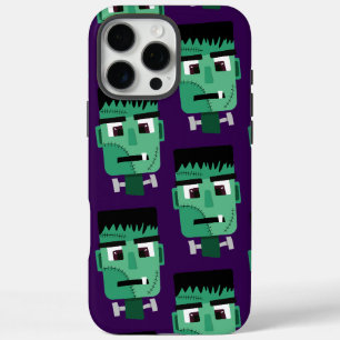 Funda iPhone 16 Pro Max Ilustración del Monstruo de Frankenstein