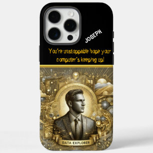 Funda iPhone 16 Pro Max Ilustraciones creativos de Data Insights