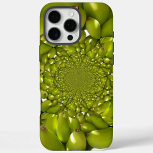 Funda iPhone 16 Pro Max Imagen/gráfico de arte verde caleidoscopio bananer