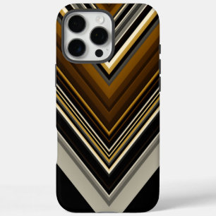 Funda iPhone 16 Pro Max Iniciales abstractas y personalizados modernas de