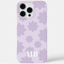 iniciales de nombre de monograma único de color vi