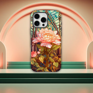 Funda iPhone 16 Pro Max Inspirado en el Arte Nuevo Floral