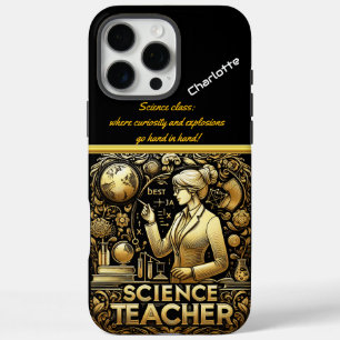 Funda iPhone 16 Pro Max Inspirando el conocimiento de los profesores