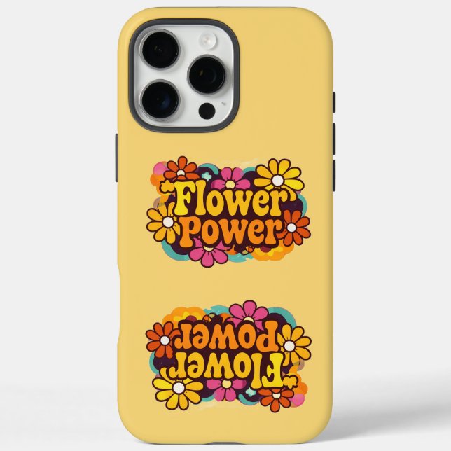 Funda iPhone 16 Pro Max iPhone 16 Pro Cases | Electronics | Retro Floral (Reverso)