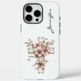 Funda iPhone 16 Pro Max iPhone cruzado espiritual cristiano