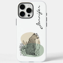 Funda iPhone 16 Pro Max iPhone Leopard moderno