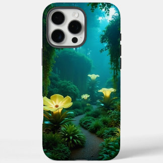 Funda iPhone 16 Pro Max Jardín de sueños luminosos - estuche para iPhone