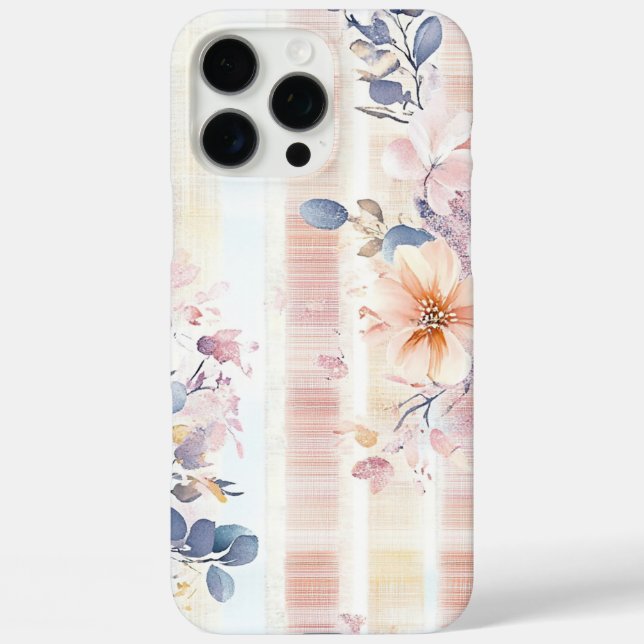 Funda iPhone 16 Pro Max Jardín Pastel (Reverso )