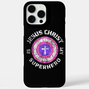 Funda iPhone 16 Pro Max Jesucristo Es Mi Superhéroe Jesús