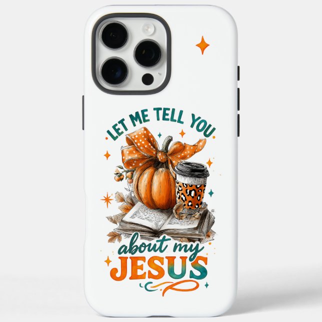 Funda iPhone 16 Pro Max Jesús (Reverso)