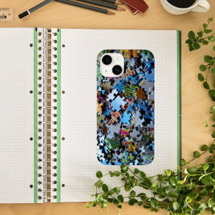 Funda iPhone 16 Pro Max Jigsaw Puzzle Pieces 3 Funda-Mate iPhone Estuche