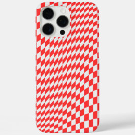Funda iPhone 16 Pro Max Kaleidoscopio Rojo