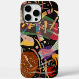 Funda iPhone 16 Pro Max Kandinsky Composition X Resumen Material gráfico