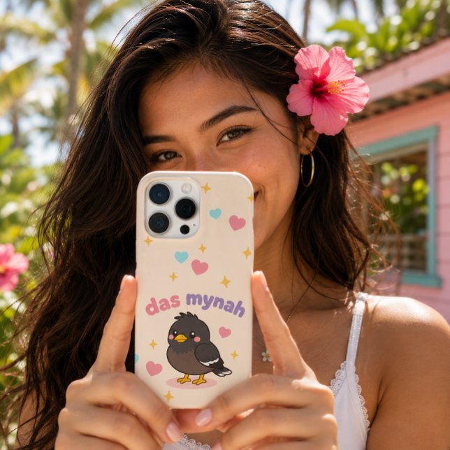 Funda iPhone 16 Pro Max Kawaii Hawái - El Mynah (Subido por el creador)