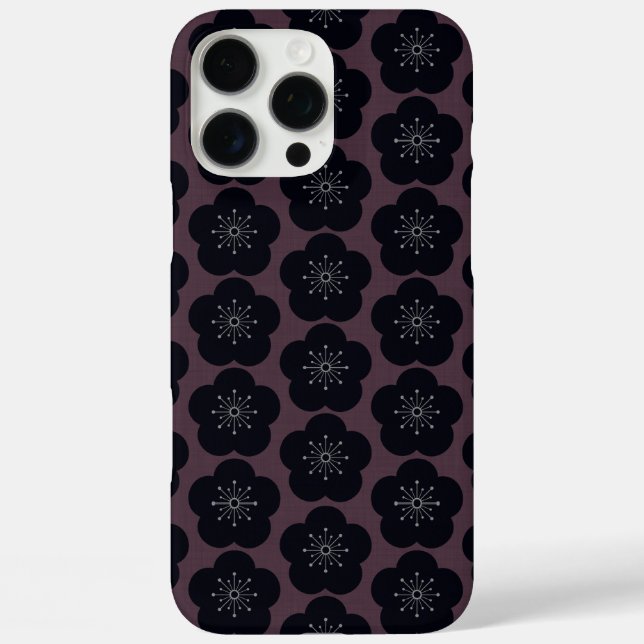 Funda iPhone 16 Pro Max KURO UME - Seamless - Bordeaux (Reverso )