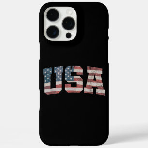 Funda iPhone 16 Pro Max La bandera de los Estados Unidos Patriótica 4 de j