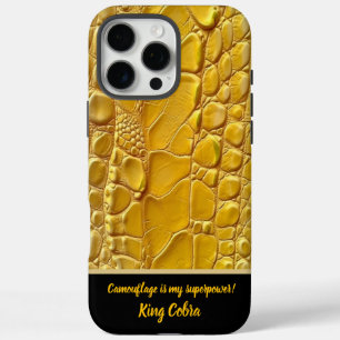 Funda iPhone 16 Pro Max La belleza inesperada de un vibrante piel de serpi
