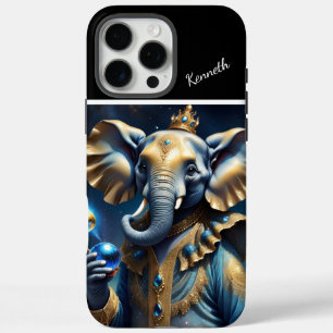Funda iPhone 16 Pro Max La esfera celeste del elefante real