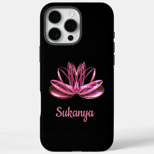 Funda iPhone 16 Pro Max La flor del loto personalizada