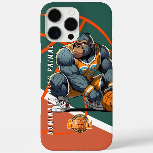 Funda iPhone 16 Pro Max La fuerza primigenia del Baloncesto | (Reverso )
