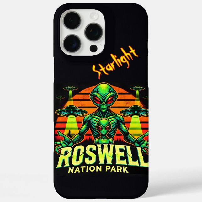 Funda iPhone 16 Pro Max ¡La Getaway Cósmica de Roswell te espera! (Reverso )