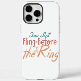 Funda iPhone 16 Pro Max La última celebración antes de la boda