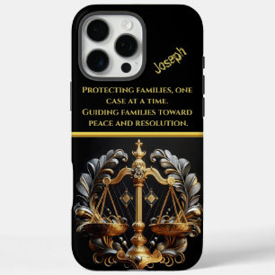 Funda iPhone 16 Pro Max Lady Justice Balancing Scales