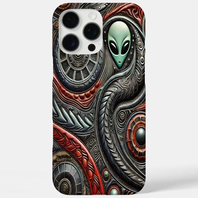 Funda iPhone 16 Pro Max Las aguas cristalinas intrincadas del misterio cós (Reverso )