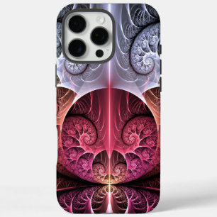 Funda iPhone 16 Pro Max Latido, Arte fractal surrealista abstracto