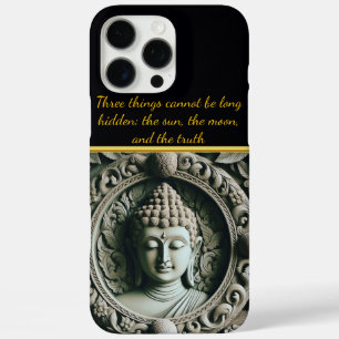 Funda iPhone 16 Pro Max Leaf budista y Orb talling AI