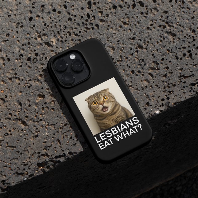 Funda iPhone 16 Pro Max Lesbians Eat What Funny (Subido por el creador)