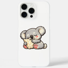Funda iPhone 16 Pro Max Lindo koala durmiendo con almohada