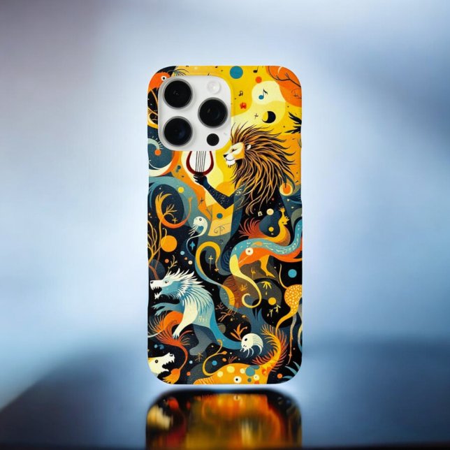 Funda iPhone 16 Pro Max Lion Sun (Subido por el creador)