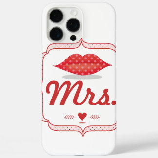Funda iPhone 16 Pro Max Lips Sra Hipster Vintage Retro Bride