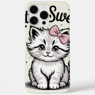 Funda iPhone 16 Pro Max Little Sweet Kitty