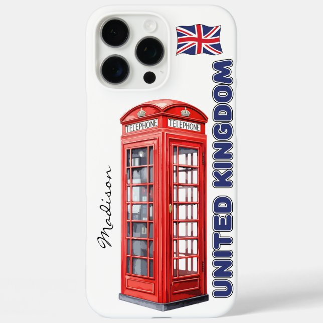 Funda iPhone 16 Pro Max Londres Inglaterra (Reverso )