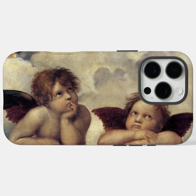 Funda iPhone 16 Pro Max Los ángeles de Raphael (Reverso (Horizontal))
