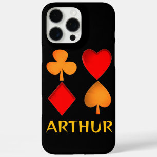 Funda iPhone 16 Pro Max Los cuatro palos personalizados