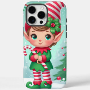 Funda iPhone 16 Pro Max Los elfos de los Navidades