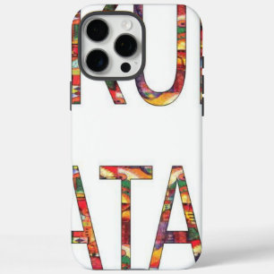 Funda iPhone 16 Pro Max Los hermosos colores de la cosecha africana Hakuna