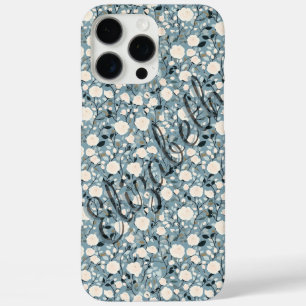 Funda iPhone 16 Pro Max Lujoso Rosa Personalizable Nombre Estuche Iphone