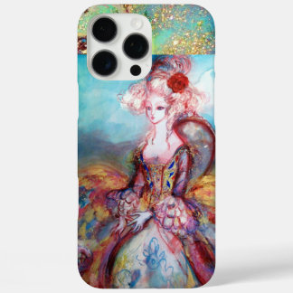 Funda iPhone 16 Pro Max MADAME POMPADOUR ,Elegante Moda De Belleza