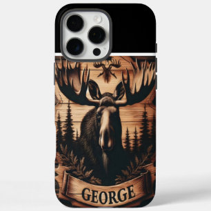 Funda iPhone 16 Pro Max Madera de alce personalizada