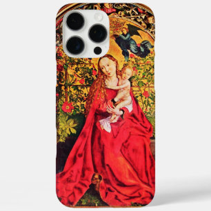 FUNDA iPhone 16 PRO MAX MADONNA DEL ROSA BOWER
