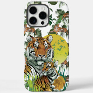 Funda iPhone 16 Pro Max Madre Tigre Con Cubo