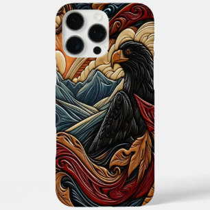 Funda iPhone 16 Pro Max Majestuosa Águila Arte Escénico