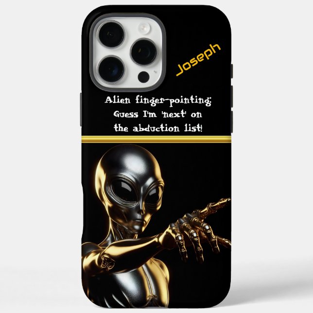 Funda iPhone 16 Pro Max ¡Mala Alien, eres la siguiente! (Reverso)