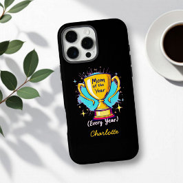 Funda iPhone 16 Pro Max Mamá del año todos los años | Dia divertida de la