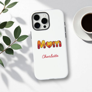 Funda iPhone 16 Pro Max Mamá Regalo Simple Para Mamá Día de la Madre