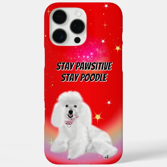 Funda iPhone 16 Pro Max Mantente inquieto (Reverso )